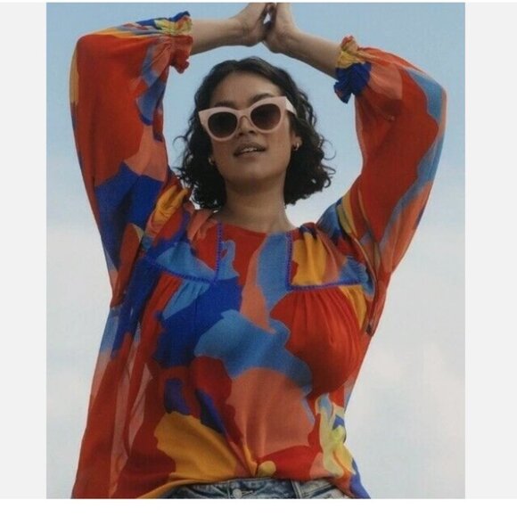 Anthropologie Tops - Anthropologie Bl^nk Blank London 'Miranda' Blouse - Size XS